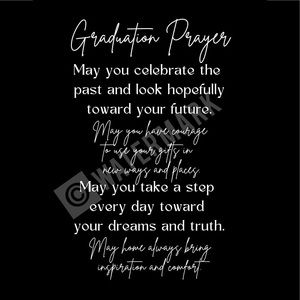 Graduation Prayer - 8x10 print